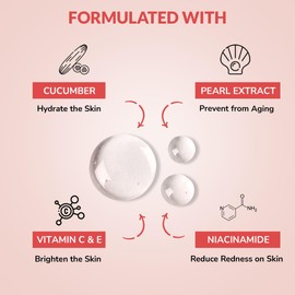 Mirabelle Cosmetics Sensitive Skin Facial sheet Mask (Pack of 6)