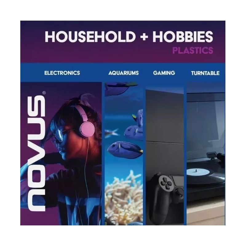 Novus Plastic Polish Kit #1, #2, & #3, 2oz. Bottles