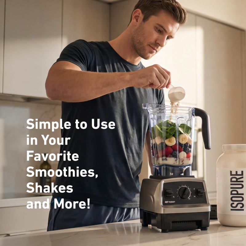 Isopure Zero Carb 100% Pure Whey Isolate Protein Powder, Gluten