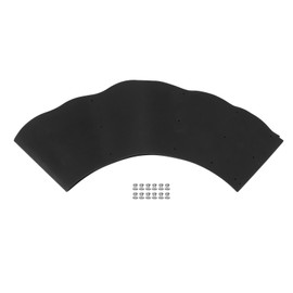 Silicone Splatter Guard for Frying Pan Pot DIY Adjustable Oil Splash Guard for Kitchen Everyday Cooking Black