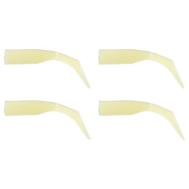 Major Craft Worm Hama-O Shad Tail 4 inch #8 Kiss Glow HMO SHAD