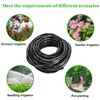 50FT 1/2 Inch Drip Irrigation Mainline Hose,Irrigation Tubing Kit with
