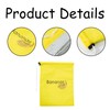 3 PCS Banana Bag Yellow Banana Bags for Fridge Protects
