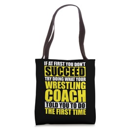 Wrestle Wrestling Sport Coach Coaching Wrestler Men Women Tote Bag