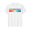 Vintage Amsterdam Netherlands Retro Design T-Shirt