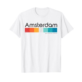 Vintage Amsterdam Netherlands Retro Design T-Shirt