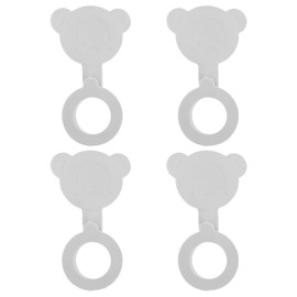 Osaladi TapóN De Drenaje para BañEra De NiñO 4 Unidades Silicona Resistente Gris Tapones De DesagüE para BañEras Infantiles con Sellado De Agua Seguro