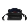 VISCONTI Leather Riley Shoulder/Messenger Bag ML40 Black