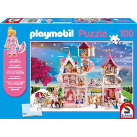 Schmidt Playmobil Princess Castle 100 Pieces Including Figure