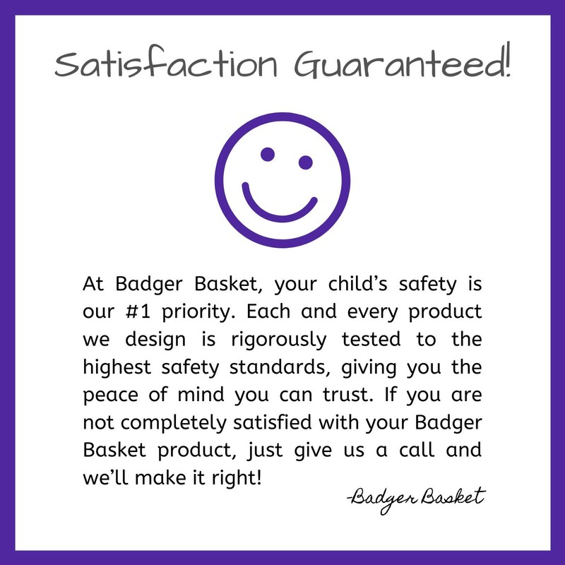 Badger Basket Sleigh Style Baby Changing Table - Nursery Diaper