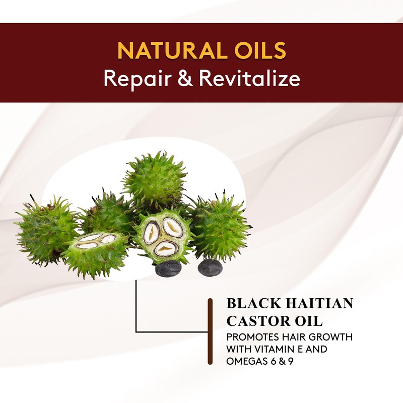 OKAY Pure Naturals Black Haitian Castor Oil - Castor Oil