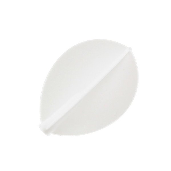 Cosmo Darts 6 Pack Fit Flight - Pear Dart Flight (White)