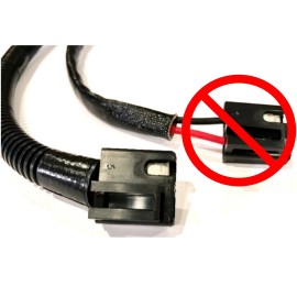 HD Switch PTO Clutch Pigtail Wire Harness 71410037 for Wright Stander w/Clip