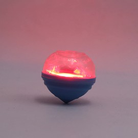 Flash Luminous Toy for Children, Colourful Top Ejection Toy (Multicoloured, One Size)