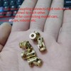 Universal Joints (with Set Screws), 2 Pieces Shaft Coupling Motor