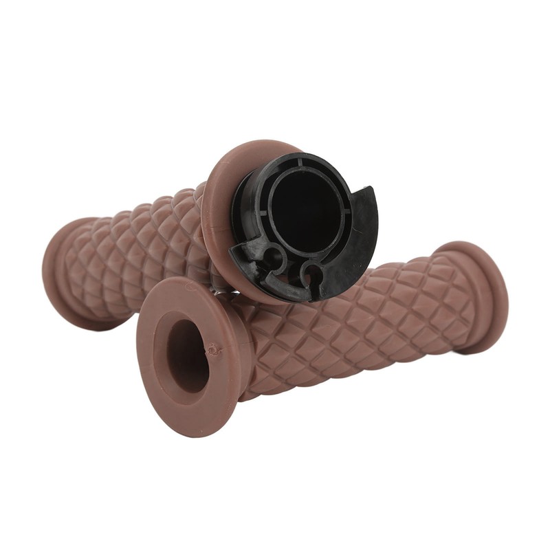 1 Pair 22mm Throttle Handle Grips Universal Comfortable Grasp Fit