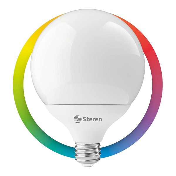 Steren Foco LED Wi-Fi RGB+W multicolor de 15 W SHOME-122