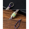RovyVon Firefly Pro Aurora Borealis Keychain Fluorescent Paracord Beads, Glow