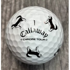 Callaway Chrome Tour Truvis Let The Big Dog Eat Husky Golf Balls (3)