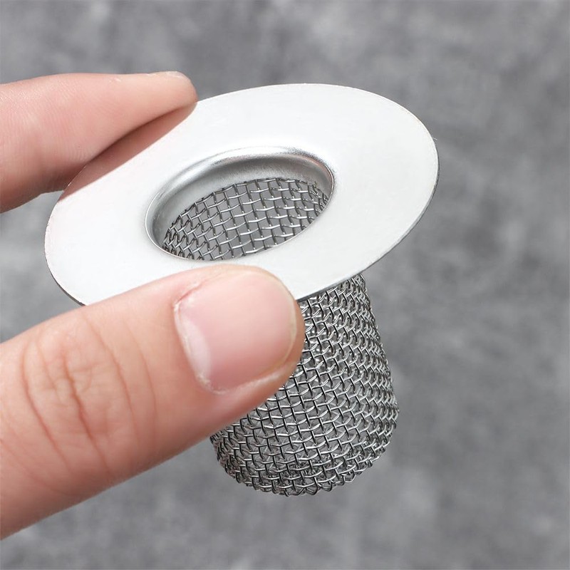 UtySty 2 Pack Hair Catcher Sink Drain Filter Stainless Steel