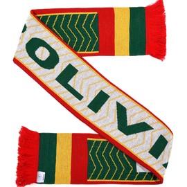 Bolivia Soccer Knit Scarf