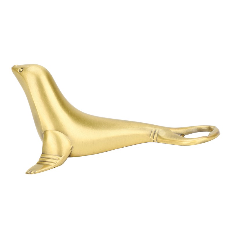 Bottle Opener Metal Sea Lion Shaped Non Slip Handle Bottle