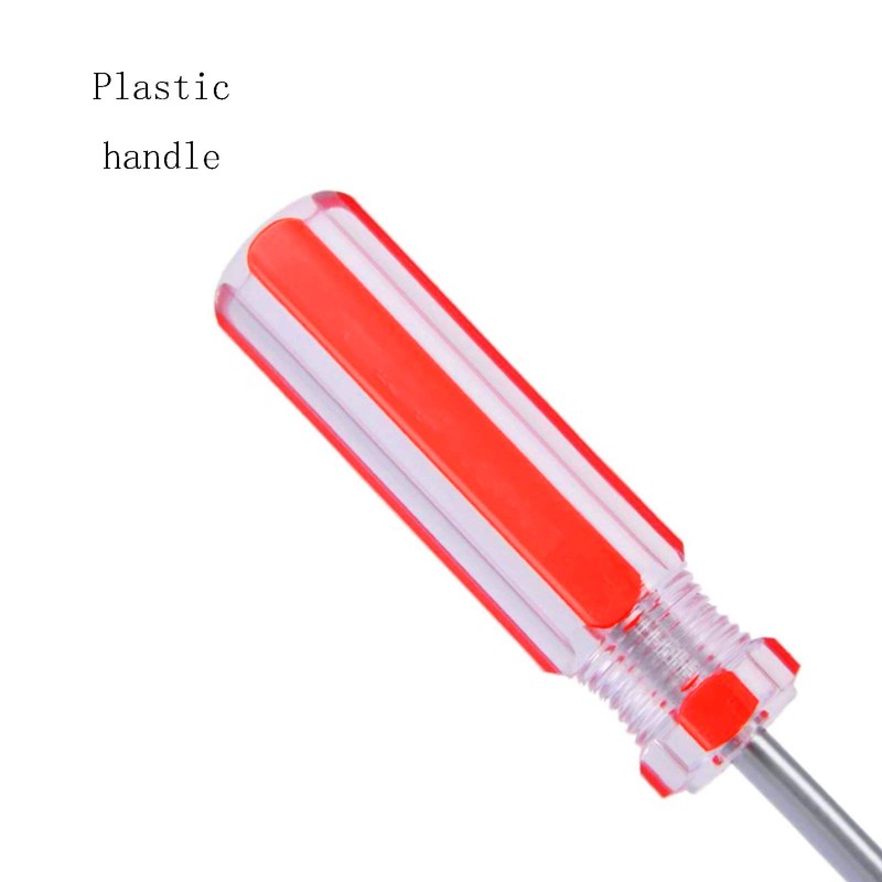 6pcs Plastic handle Triangle Head Screwdriver Set Magnetic Tip Y