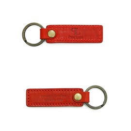 Prof Line Profline Key Holder, Leather, Small Tag, 2 Pieces, Bonded Tochigi Leather, Men's, Women's, Genuine Leather, Shinshu