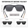LVIOE Snap Shades Fit Over Sunglasses Solar Shields Wrap Around