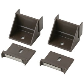 Takasho Woody Pla Column Hardware 1 Set Dark Brown