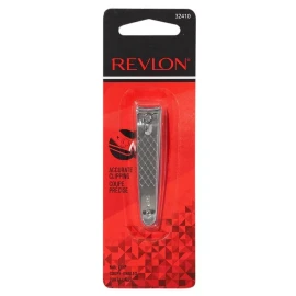 REVLON NAIL CLIPPER with FILE Curved Blades  32410