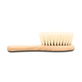DOJA Barcelona Wooden Baby Massage Brush for Effective Hair Care - Baby Hair Brush with Extremely Soft Bristles - Wooden Brush for Easy Use - Grooming Infants
