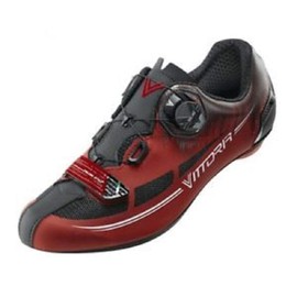 Vittoria Fusion 2 Road Cycling Shoes (43 M EU / 9 D(M) US, Red/Black)