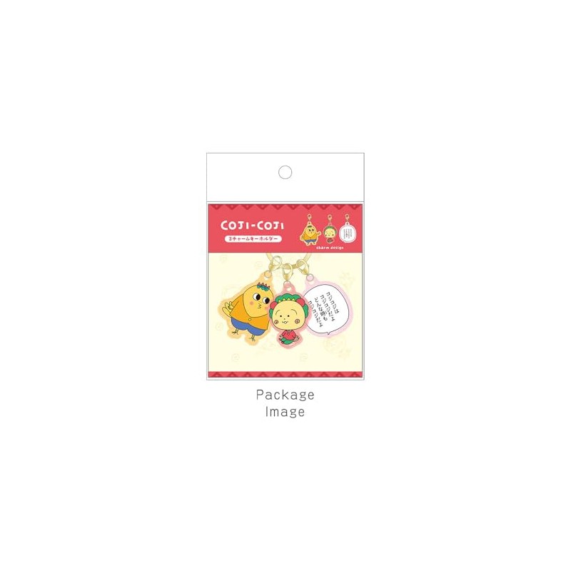 Tees Factory CJ-5546595CJ 3 Charm Key Holder, Kojikoji & Jiro,