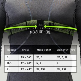 Noxgear Tracer2 - Rechargeable Multicolor Illuminated Reflective Vest for Running, Walking, or Cycling - Size: M/L Tracer2