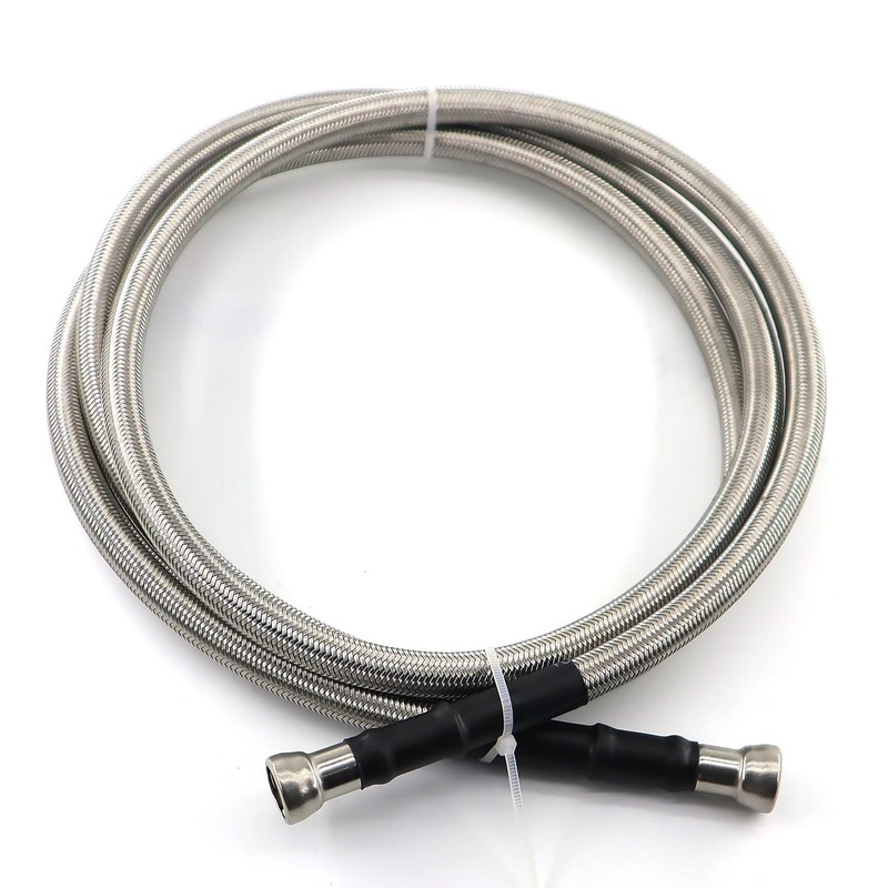 Stainless Steel Braided Fuel Lines Kit 819-840 Quick Fix Fit