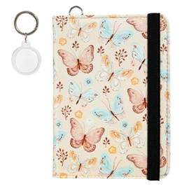 Passport Holder with Airtag Holder,RFID Blocking Travel Passport Wallet Passport Cover Credit Card Slots for Women/Men