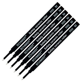 Schmidt Safety Rolling Ceramic Refill - 6 Pack - Black