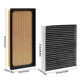 Comb Engine Cabin Air Filter for Toyota Venza 2.5L L4 2024 2023 2022 2021