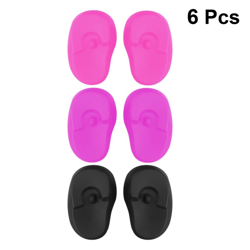 Protector Auditivo 3 Pares Protector de Oreja Impermeable de Silicona