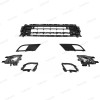 ROKY 7PC For Jetta 2015-2018 Black Bottom Mesh Grille &