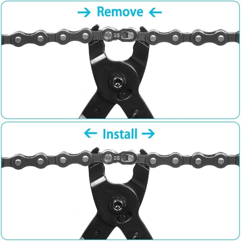 CUWERFO Bike Chain Tool, Chain Link Removal Tool, Chain Pliers,
