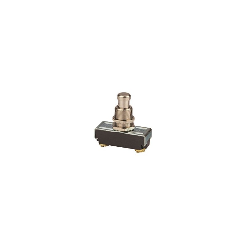 NSI 76070PS Push Button Switch, Off-On Circuit Function, SPST N.O,
