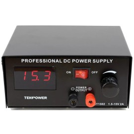 Tekpower TP1502 DC Power Supply for Tattoo 1.5 - 15V 2 amp