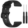QGHXO Band for Garmin Forerunner 945, Soft Silicone Replacement Watch