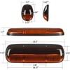 Partsam 3PCS Amber Cab Roof Running Marker Lights +5xT10 5050