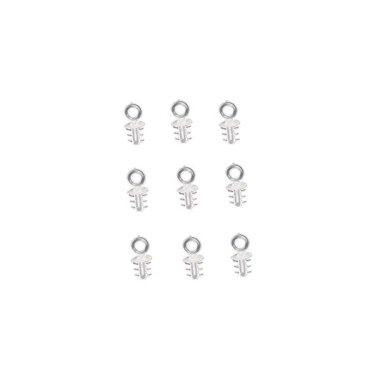 Super Idee Pack of 100 Hangers for Polystyrene Balls, Christmas