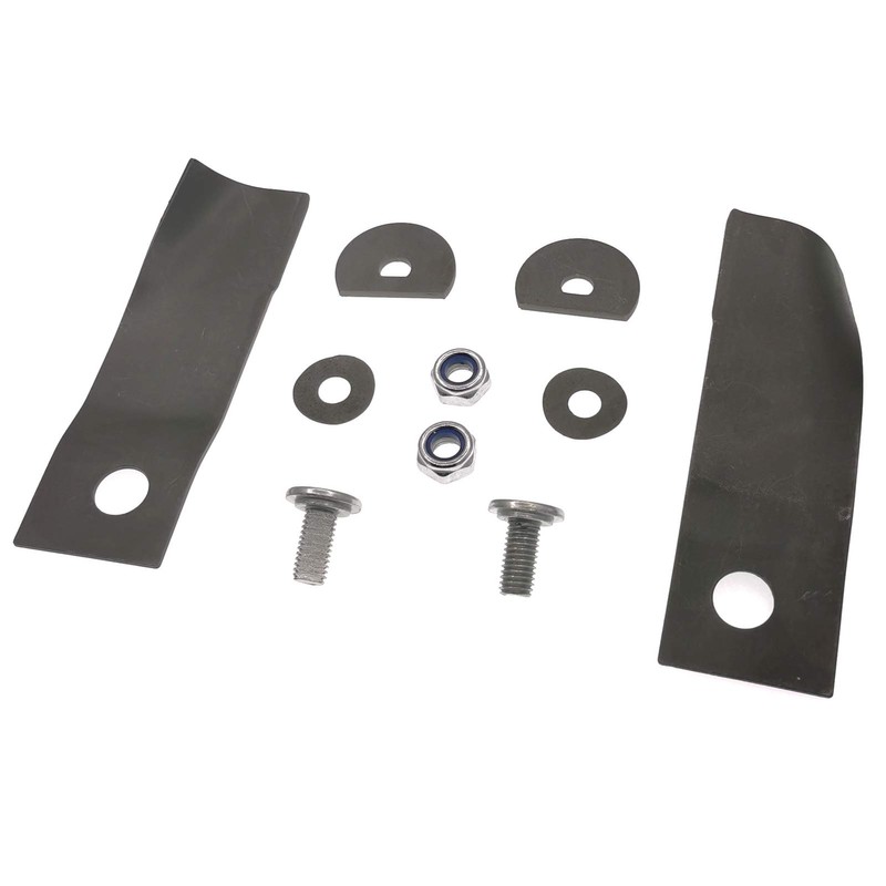Cancanle Flail Blade Kit Lawn Mower Blade with Hardware for