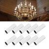 10Pcs E14 Metal Tube for Candle Lamp Holder Lamp Base