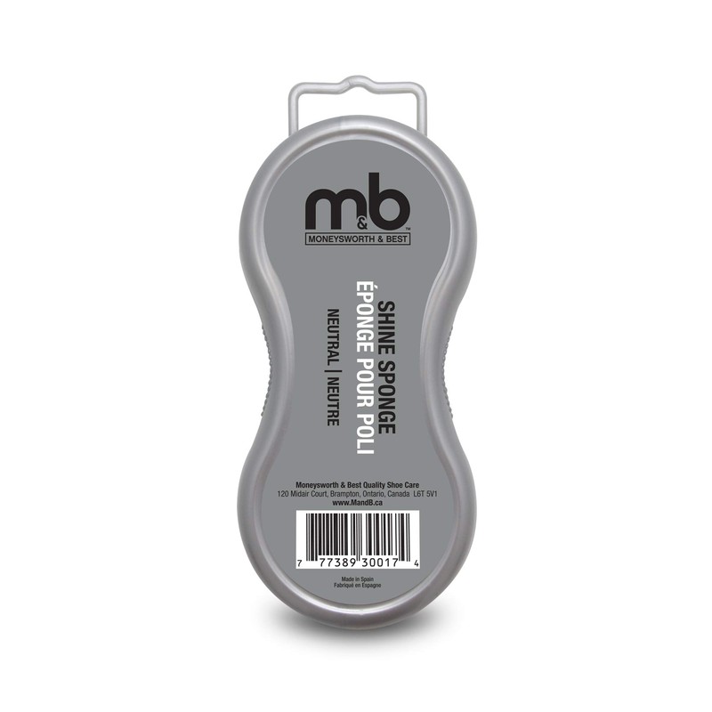 M&B Shine Sponge, Shoe Polish for Leather Footwear, Shoe Shine